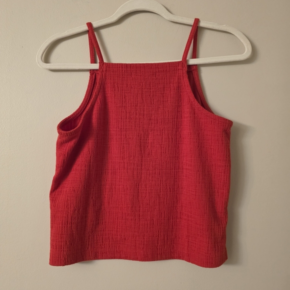 Madewell Red Apron Tank - Picture 7 of 9